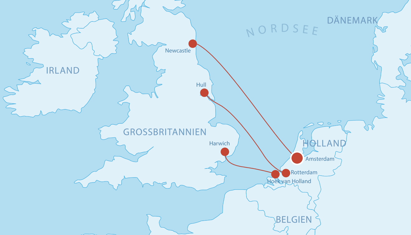 Fähren Holland